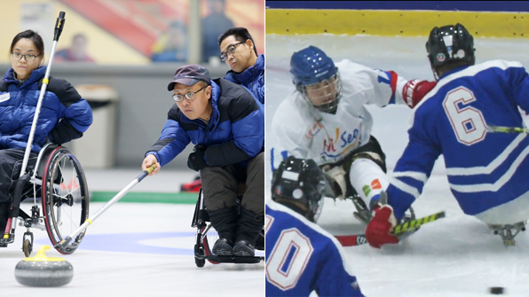휠체어컬링-썰매하키 ‘평창 패럴림픽 향해!’
