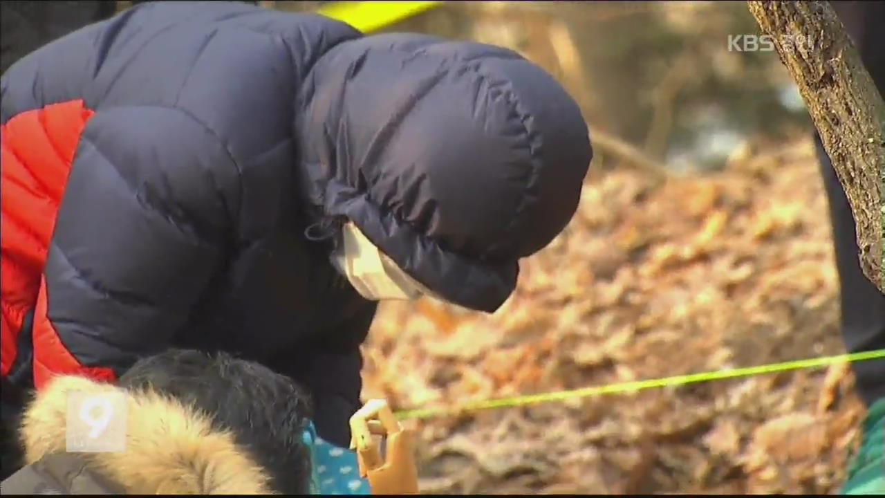 딸 암매장 사건 현장검증 ‘살인혐의 적용?’