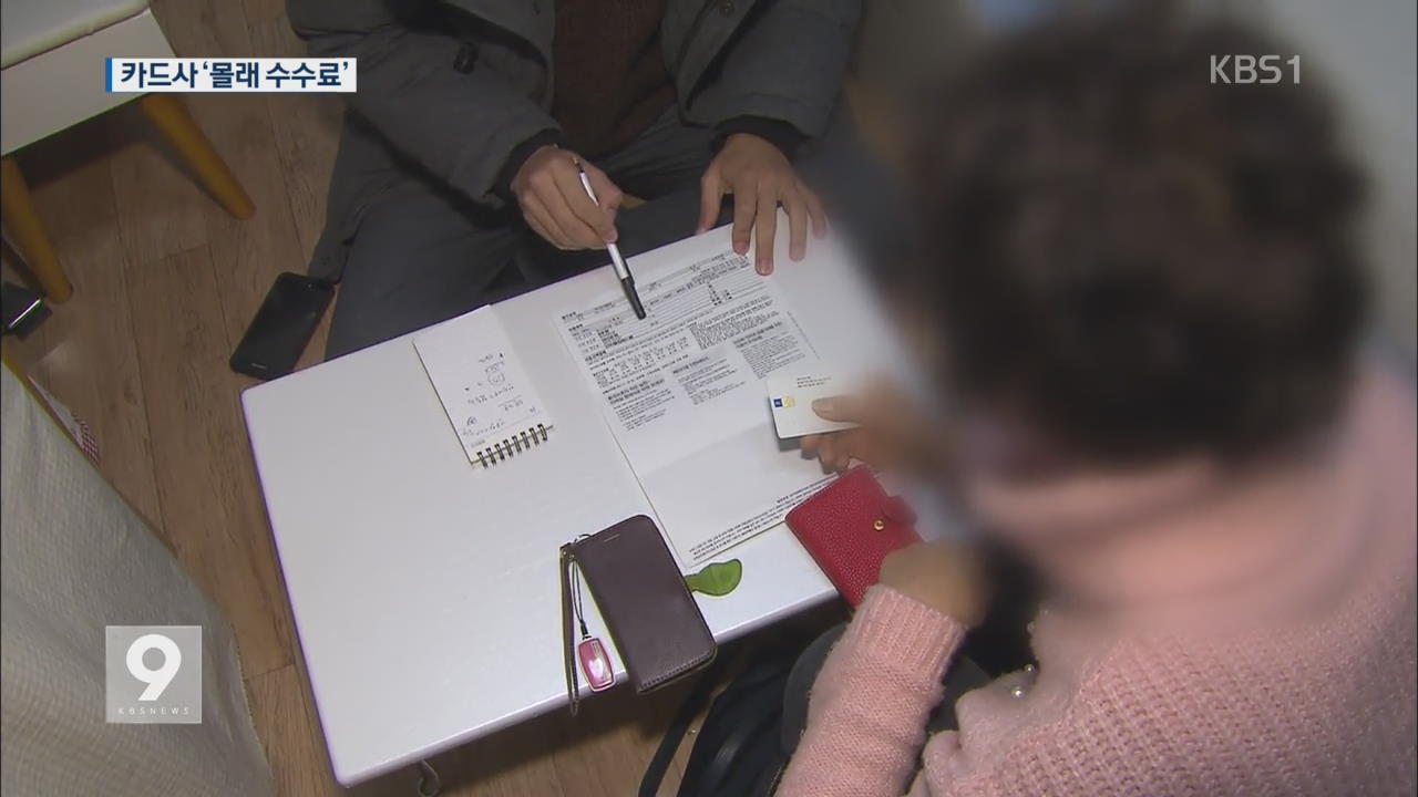 고객 몰래 수수료 ‘줄줄’…카드사 ‘꿀꺽’