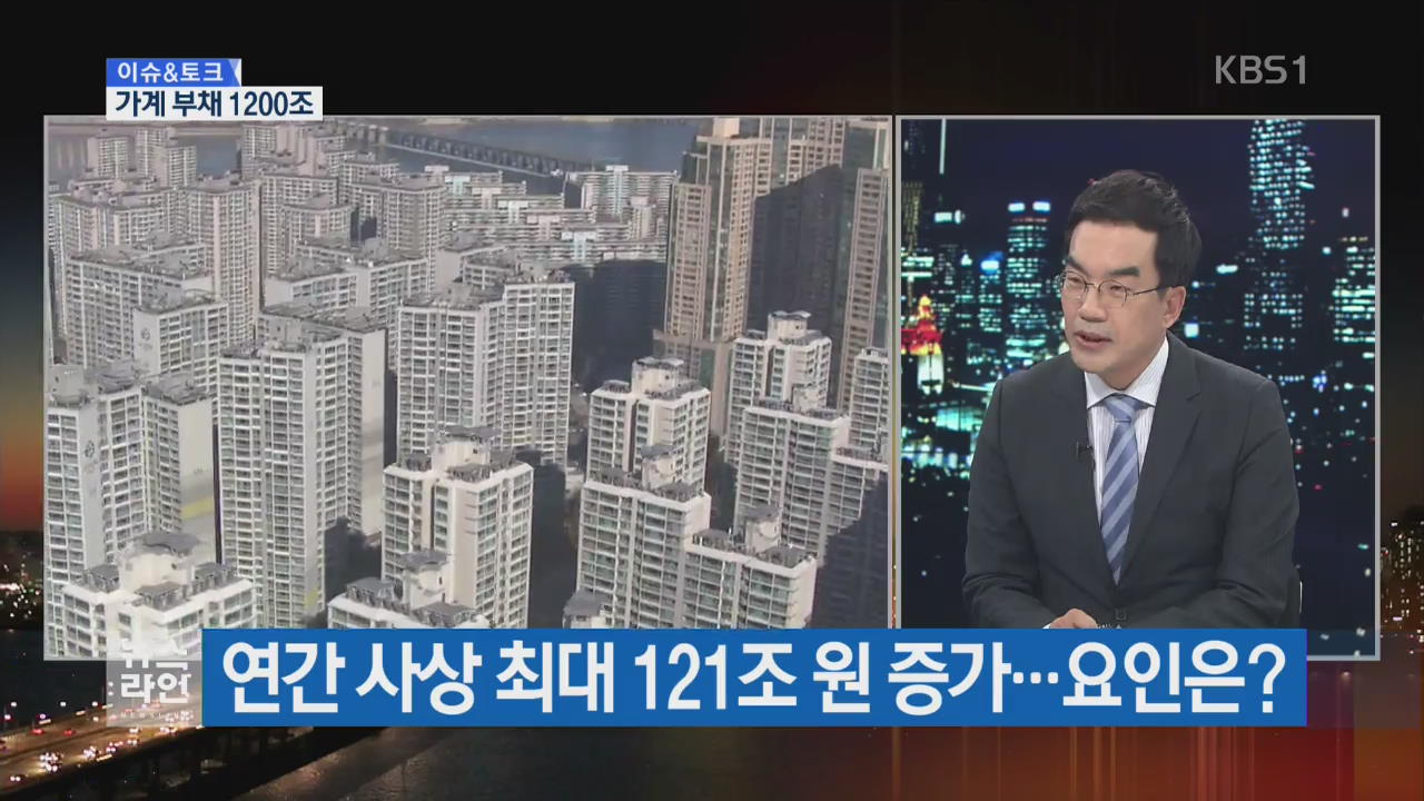 [이슈&토크] 가계부채 1,200조 돌파 심층 분석