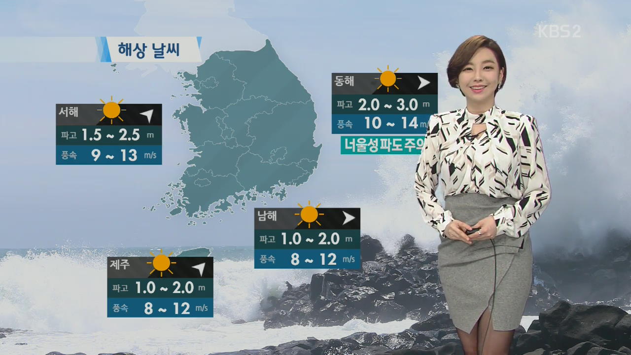 남서풍 불며 기온 올라…서울 한낮 9도