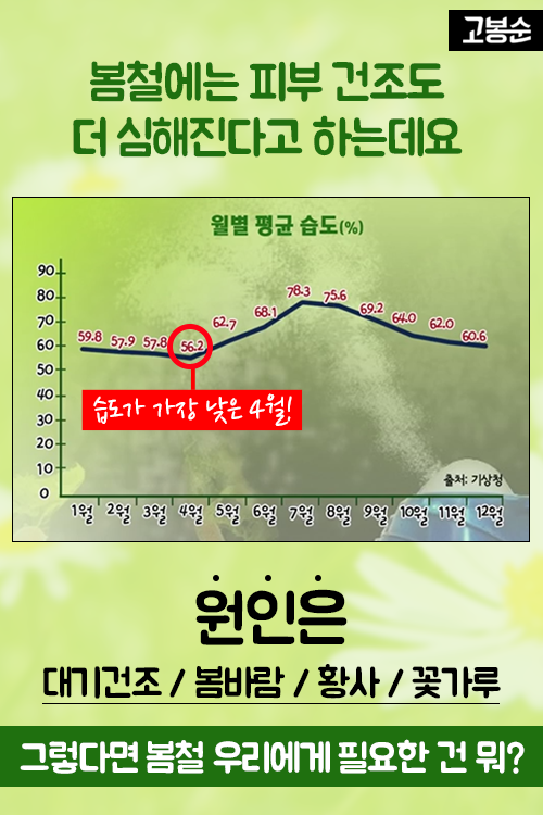 [고봉순] 피부는 봄을 싫어해!