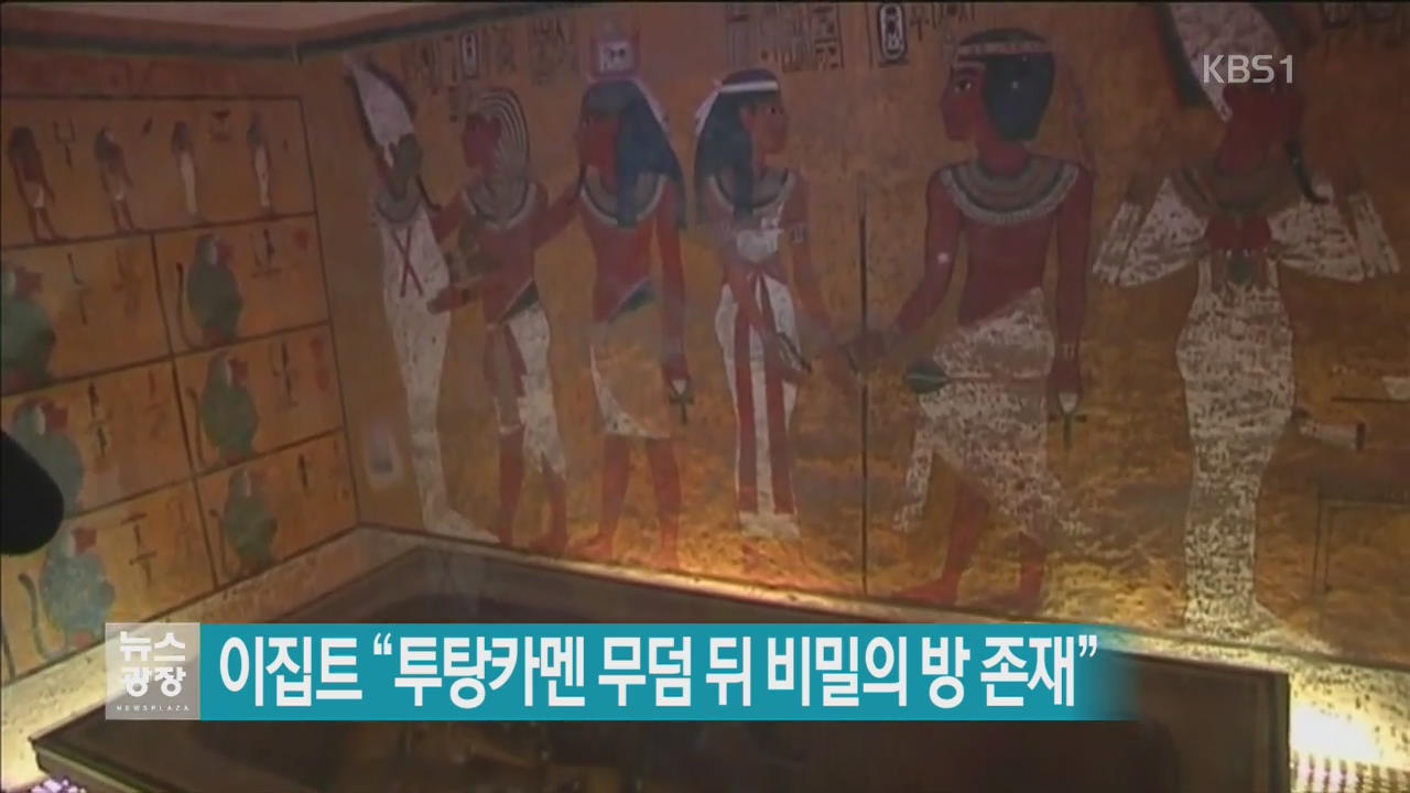 [지금 세계는] 이집트 “투탕카멘 무덤 뒤 비밀의 방 존재”