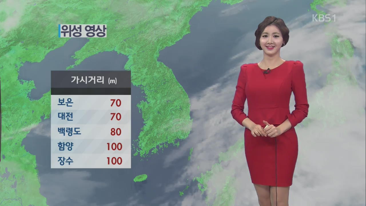 전국 맑고 포근, 미세먼지 ‘나쁨’
