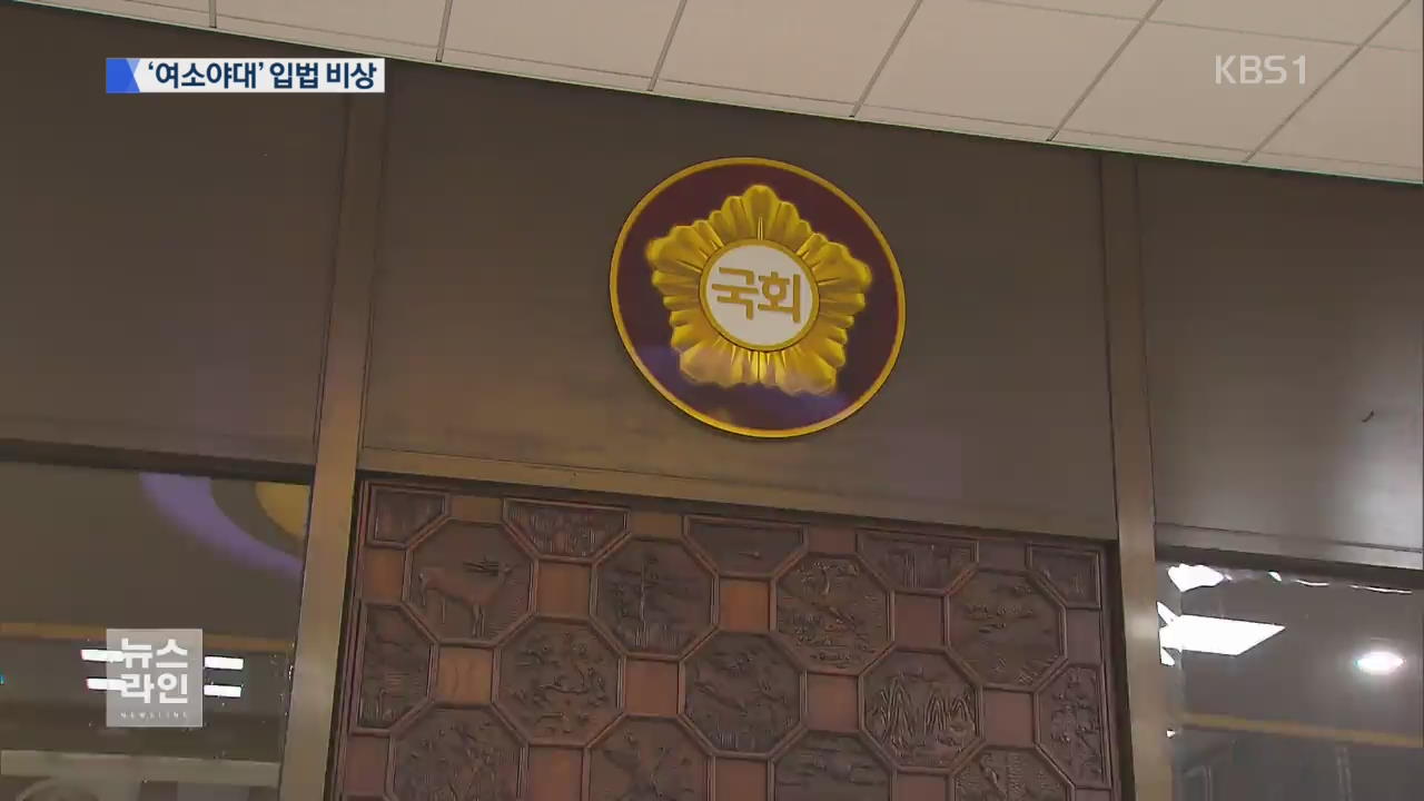 행정부 ‘비상’…입법 불확실성 커졌다.