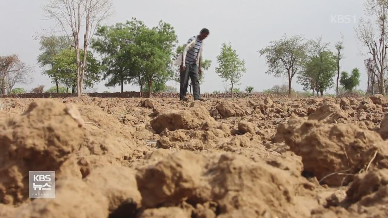 인도 최악의 가뭄…물 도둑까지 기승