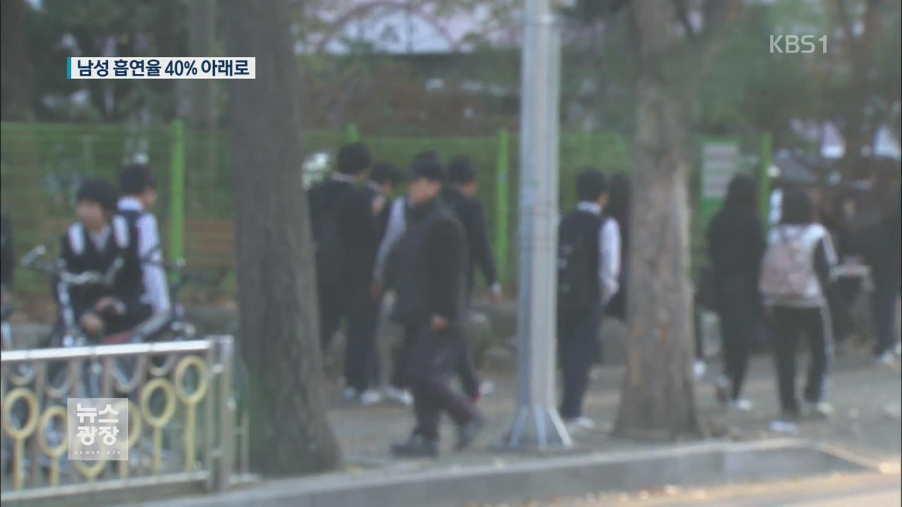 ‘학교 앞 담배광고 금지’…흡연율 최초 30%대