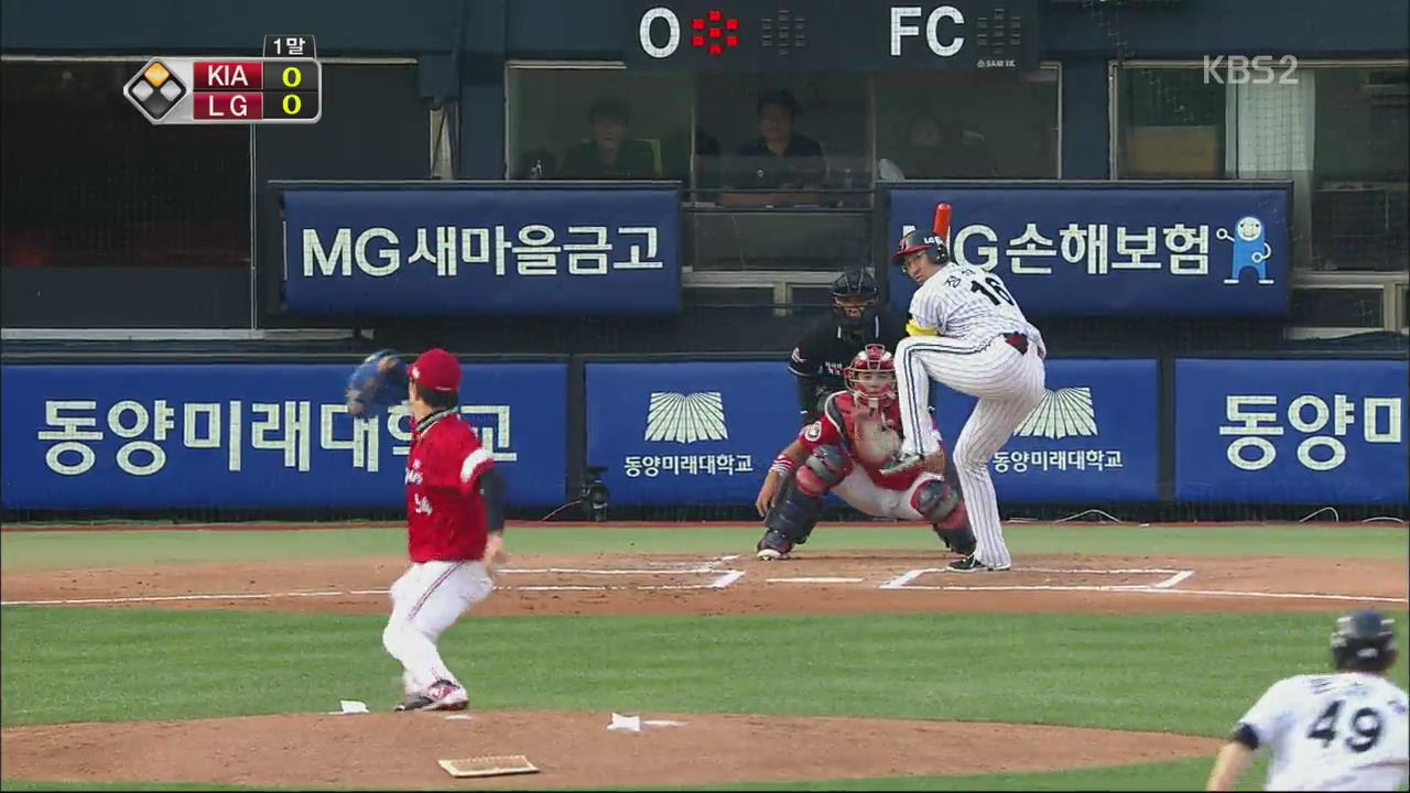 ‘잠실혈투’ LG vs KIA…치열한 연장 접전!