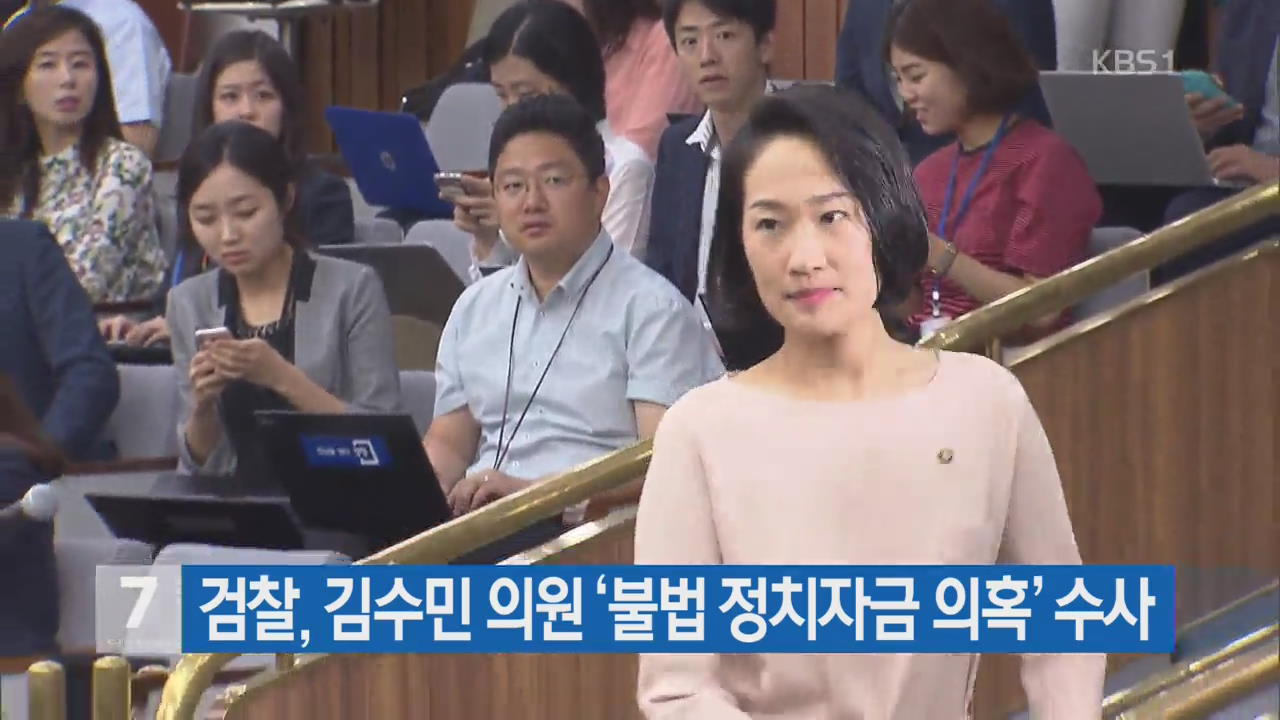 검찰, 김수민 의원 ‘불법 정치자금 의혹’ 수사