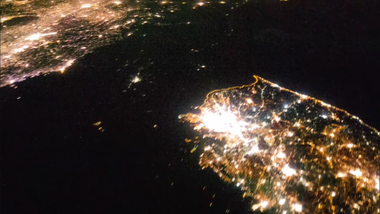 Lights of North Korea