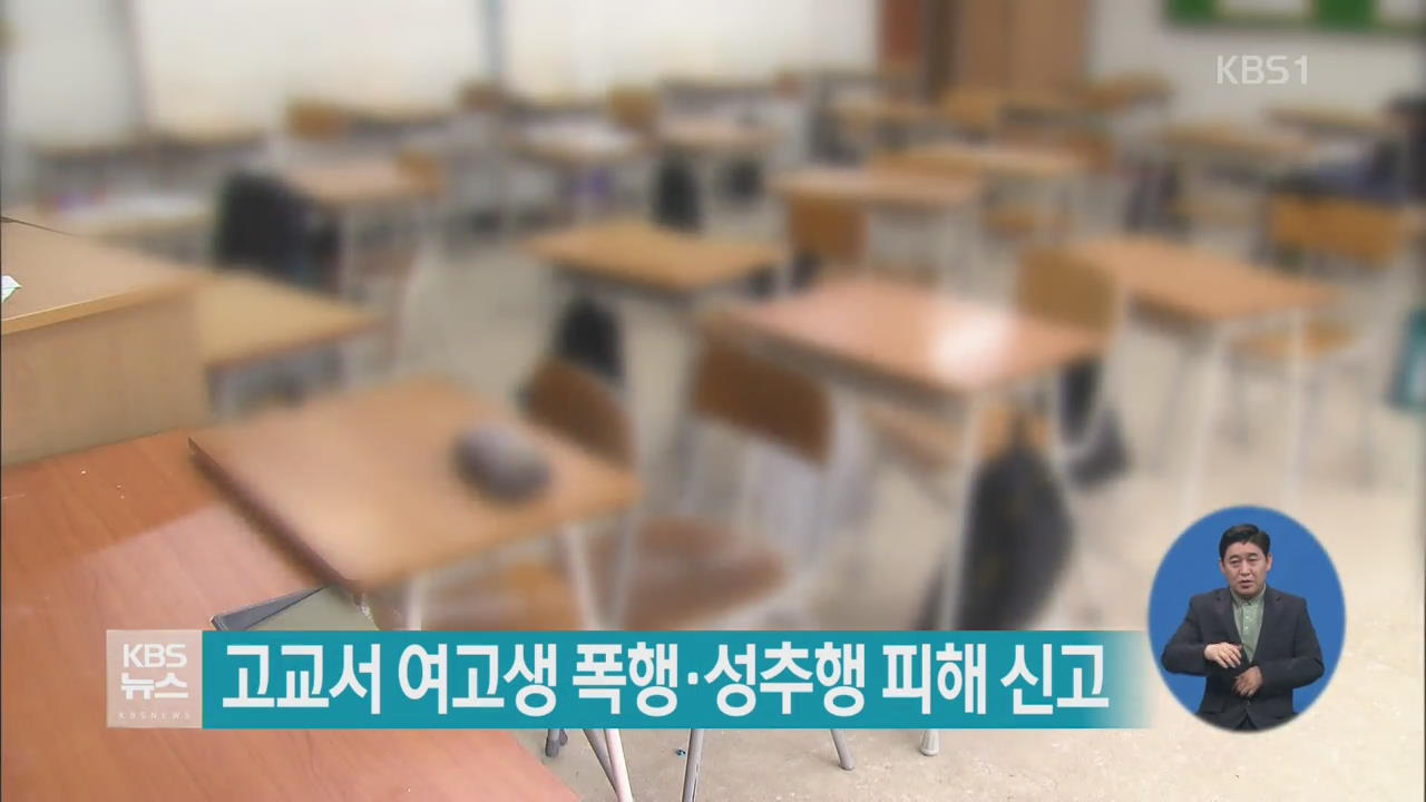 고교서 여고생 폭행·성추행 피해 신고