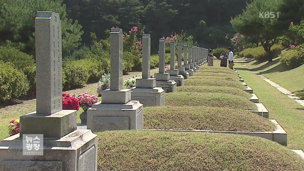 ‘친일파’가 국가유공자…국립묘지에 안장
