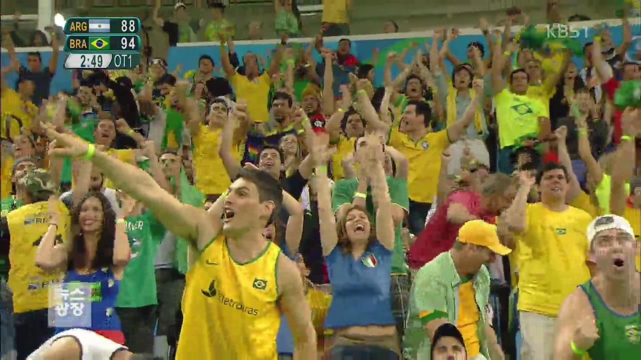 ‘남미 한일전’ 브라질vs아르헨, 뜨거운 응원 경쟁