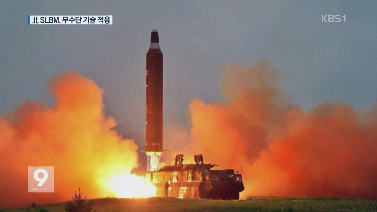 “무수단 기술 적용…북한판 SLBM 완성”