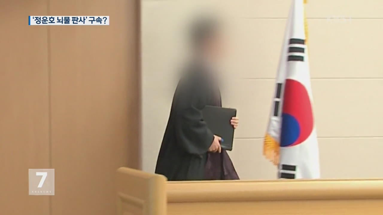 ‘정운호 뇌물 판사’ 구속 여부 곧 결정