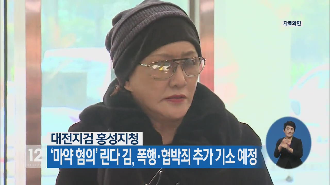 ‘마약 혐의’ 린다 김, 폭행·협박죄 추가 기소 예정
