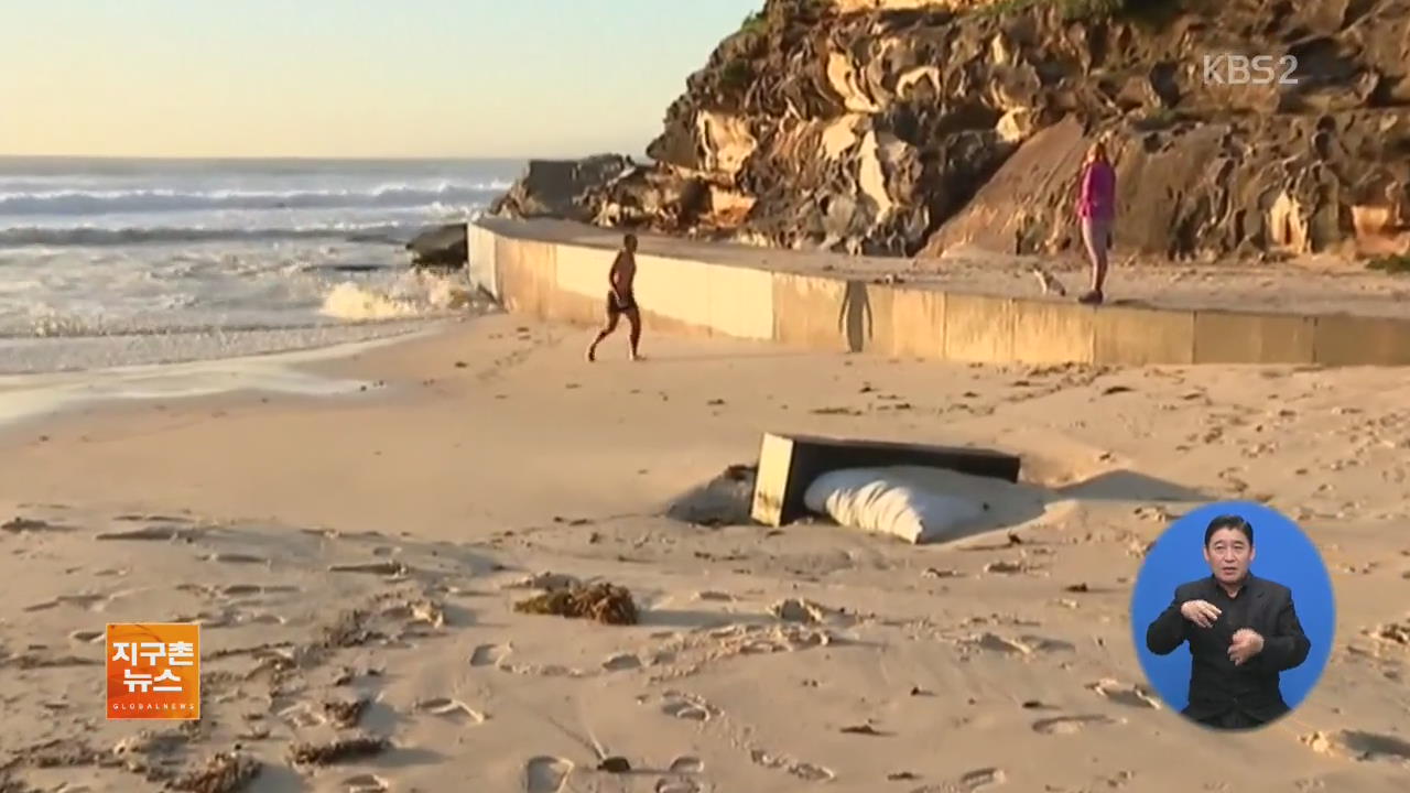 [지구촌 화제 영상] 호주 ‘바닷가 조각전’ 덮친 안타까운 사고