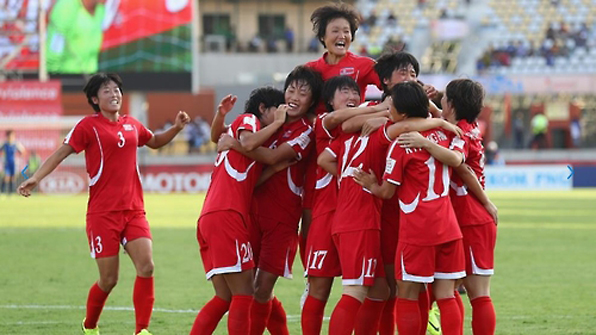 북한 女축구, U-20 미국 꺾고 결승행