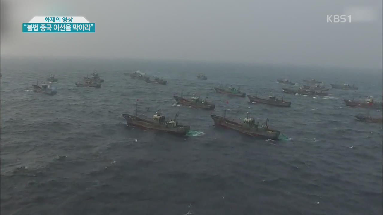 [화제 영상] “불법 중국 어선을 막아라”