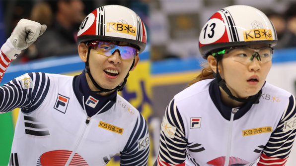 이정수-심석희, 1500m 동반 ‘금메달’