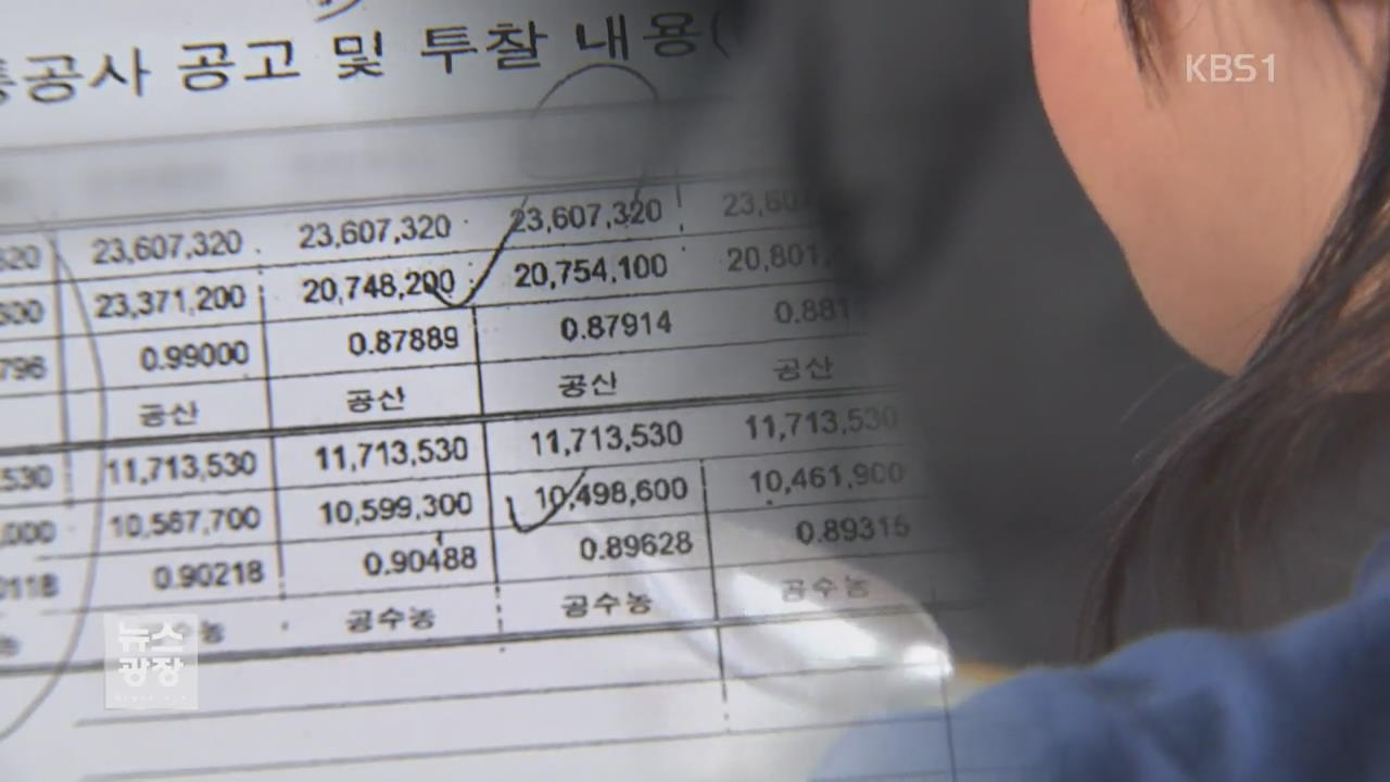 학교 급식 납품 싹쓸이…‘위장 업체로 입찰’