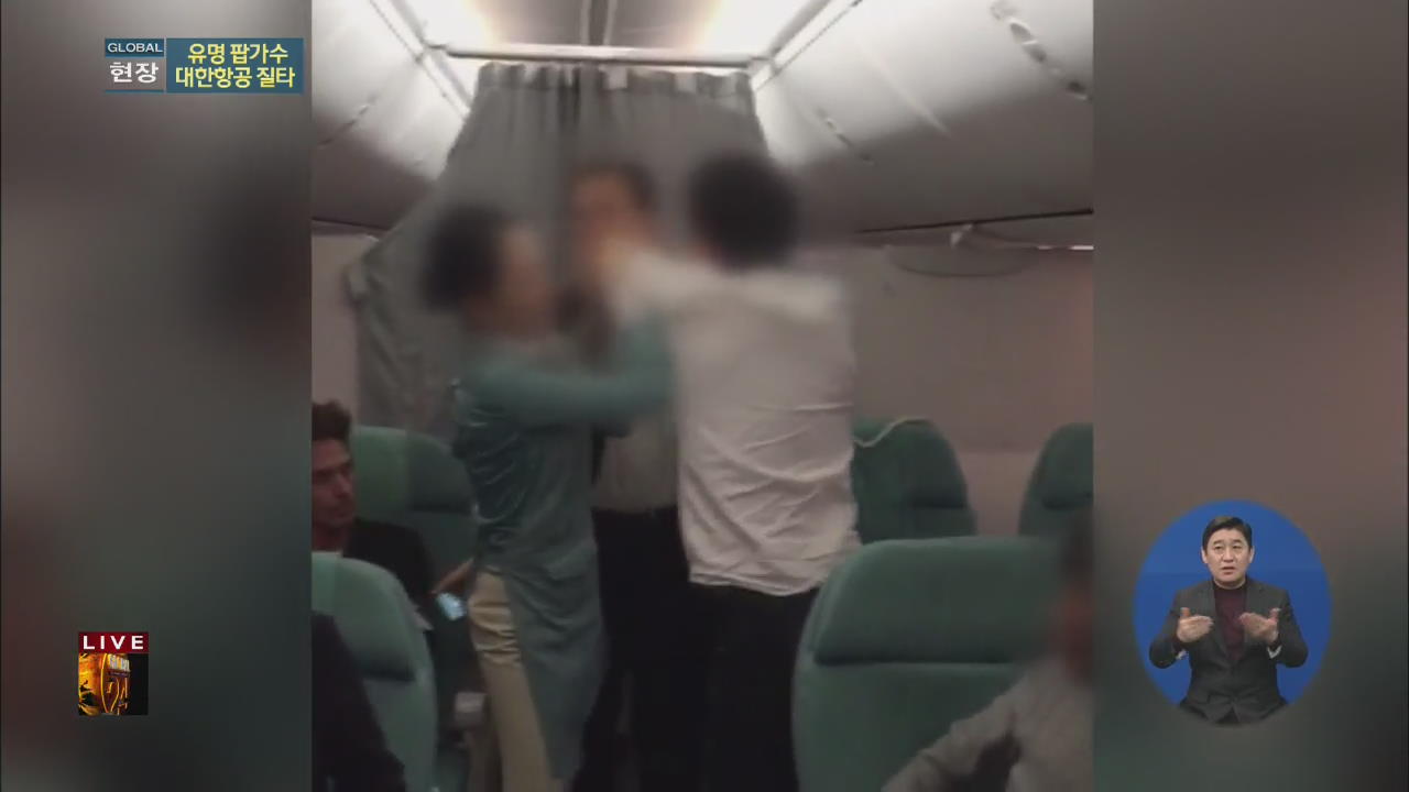 [글로벌24 현장] ① 팝가수가 ‘대한항공 난동 승객’ 사진 올린 이유