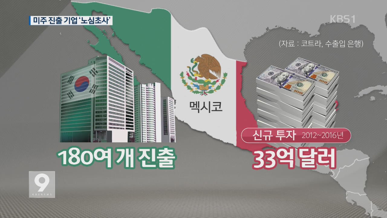 [앵커&리포트] ‘불똥 튈라’…멕시코 진출 한국기업 ‘고심’