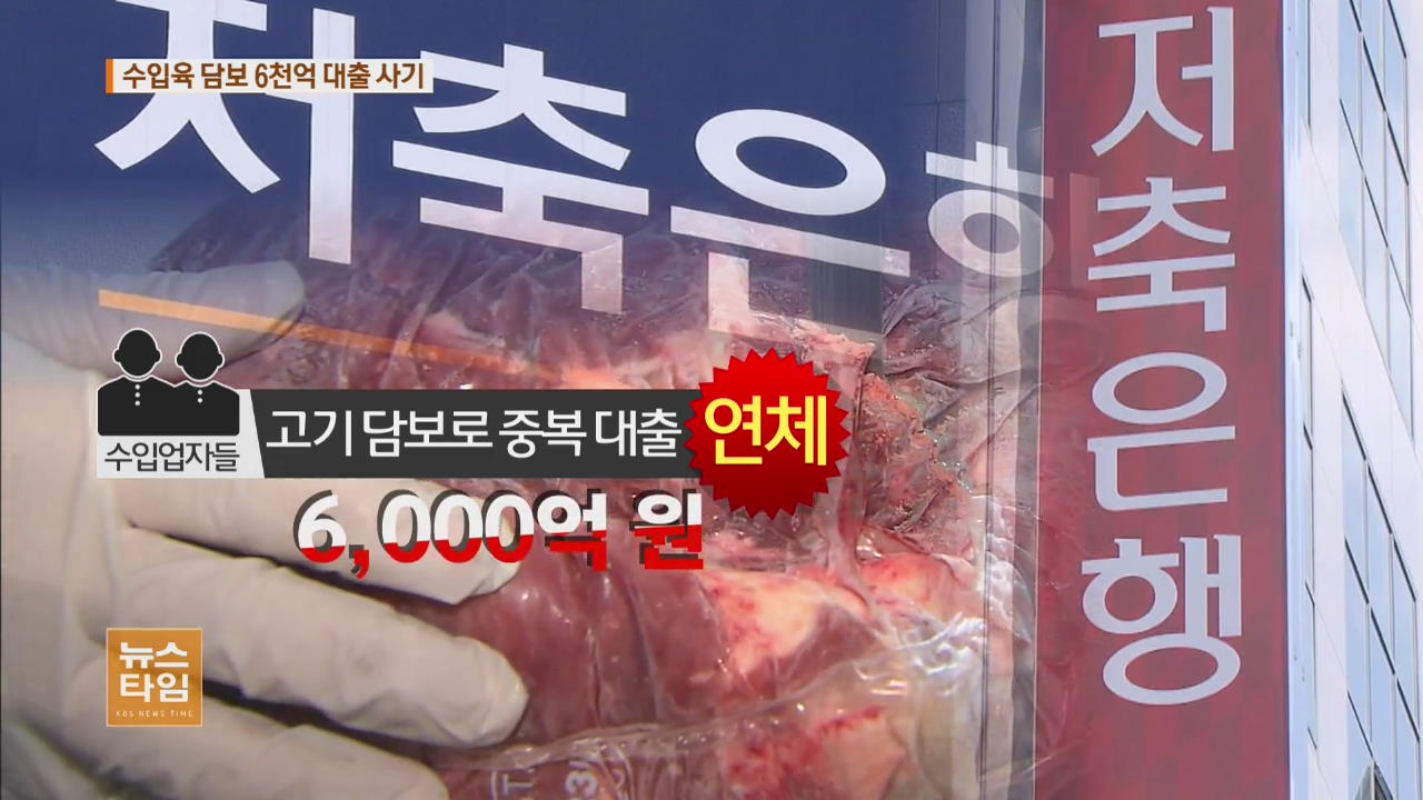 설 앞두고 6천억대 ‘수입 냉동 고기’ 대출 사기