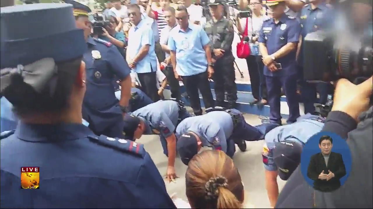 [글로벌24 주요뉴스] 필리핀 경찰수장 ‘한인 금품갈취’ 경찰관에 얼차려