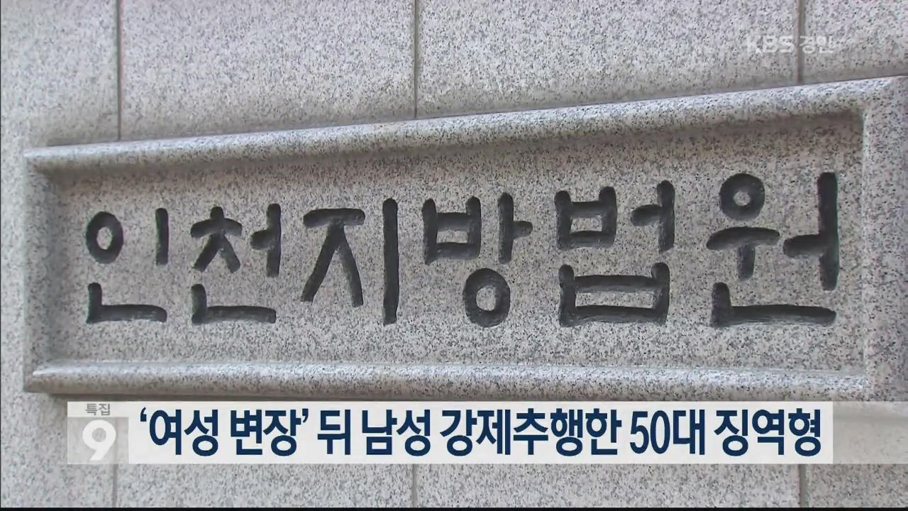 ‘여성 변장’ 뒤 남성 강제추행한 50대 징역형