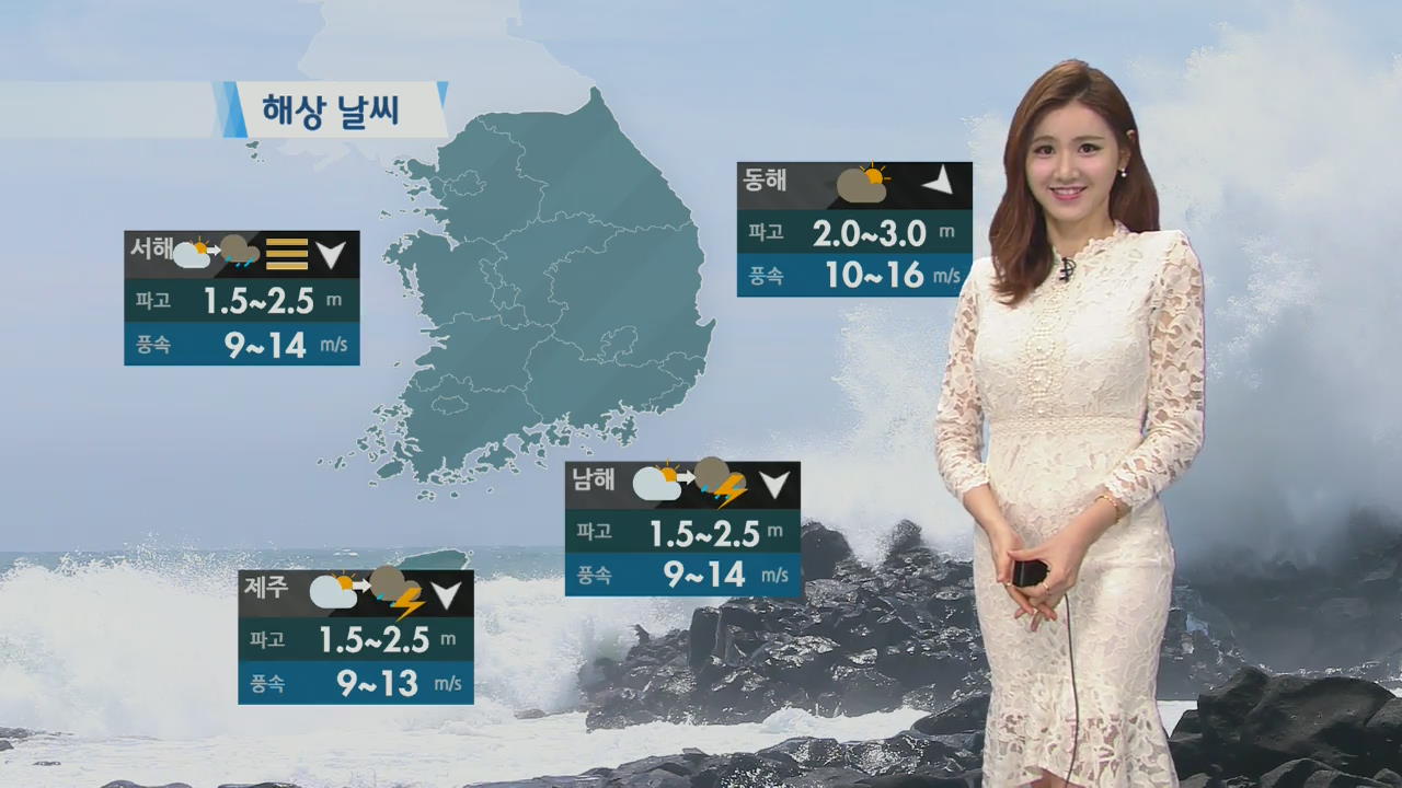 오늘 한낮 비교적 포근, 밤부터 비