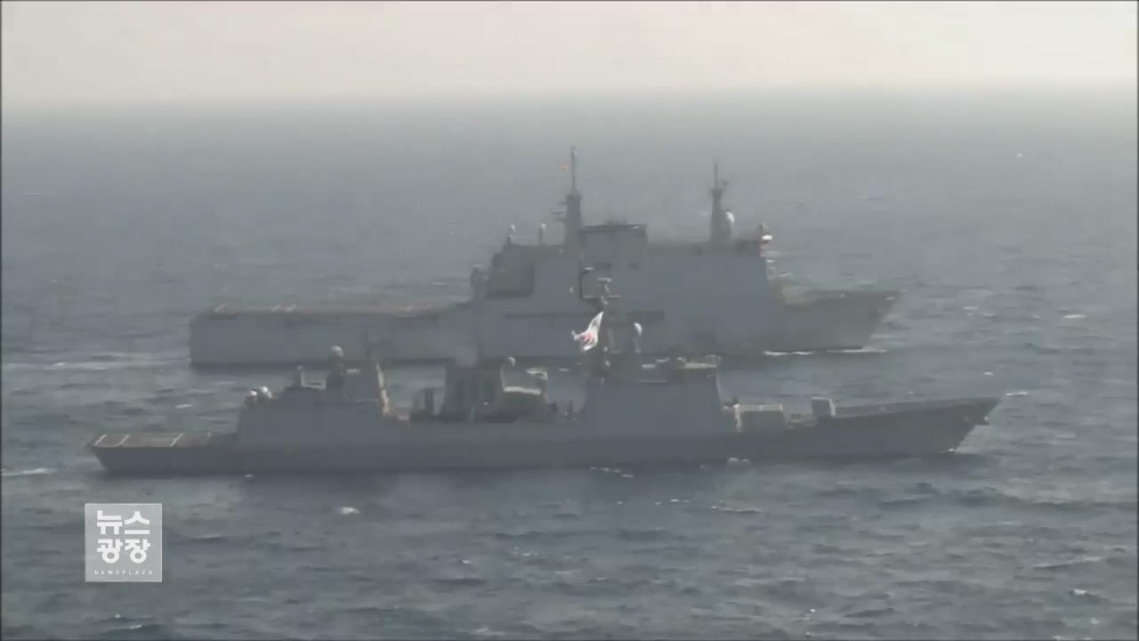 청해부대-EU, 아덴만서 첫 연합 해적 차단 작전