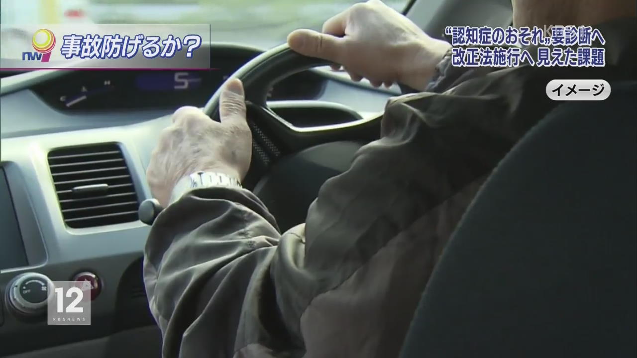 日, 노인 운전자 치매 검사 의무화