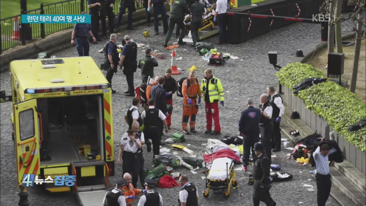 英 의사당 테러로 5명 사망…한국인 5명 부상
