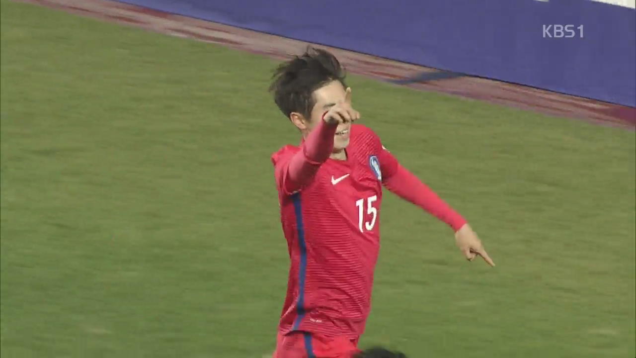 U-20 한국, 화끈한 공격축구…월드컵 감 잡았다