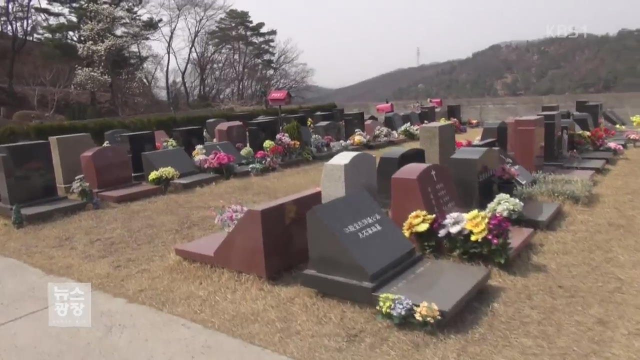 “비용 증가” 관리비 인상…속 타는 묘원 이용객