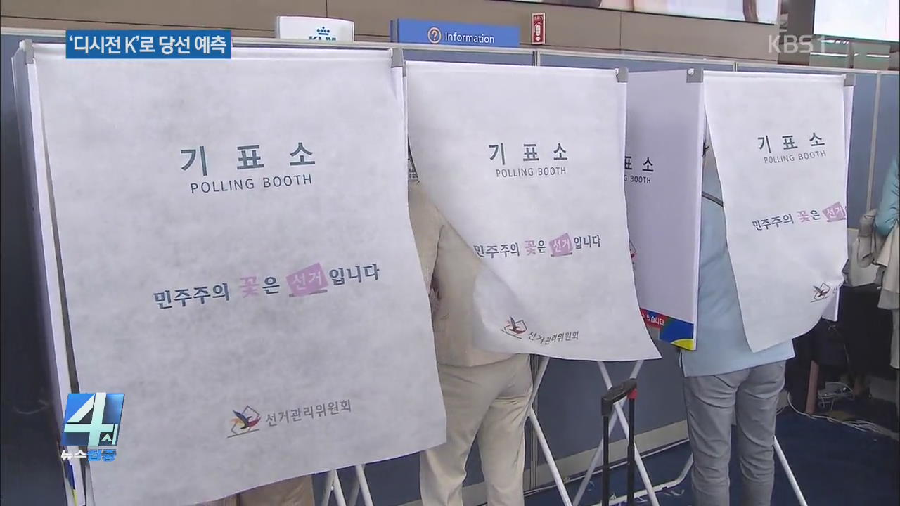 오전 6시부터 투표…‘디시전K’로 예측