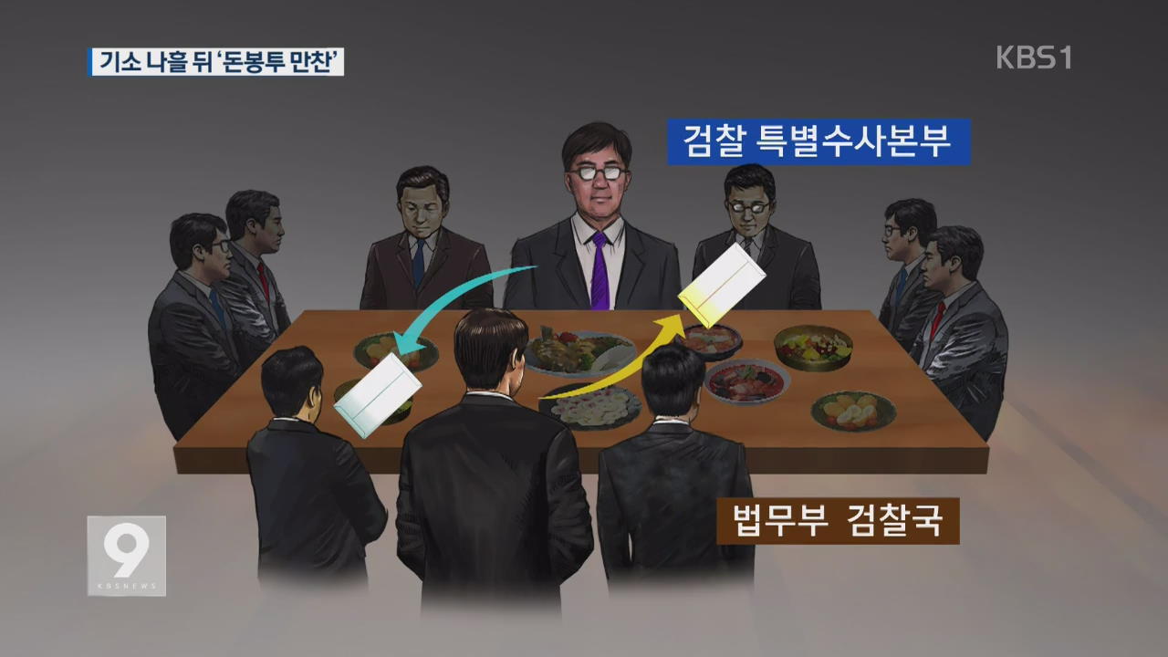 ‘최순실 게이트’ 중앙지검장·검찰국장 ‘돈봉투’ 만찬?