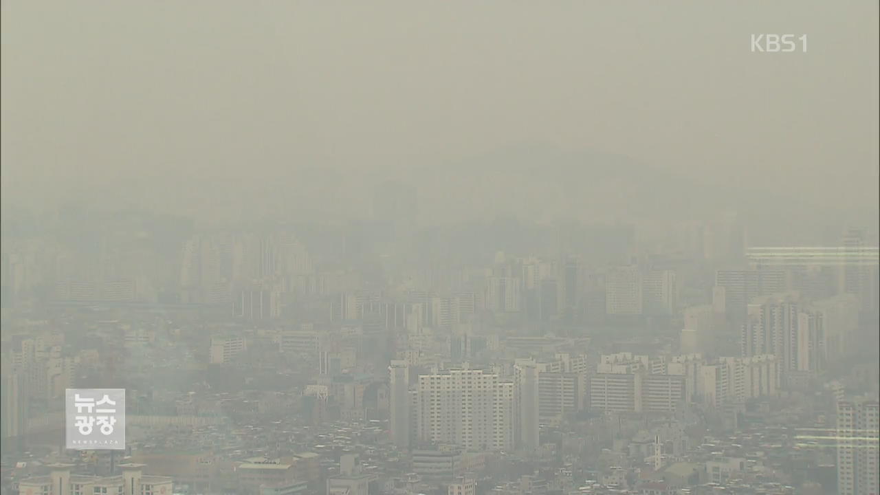 “미세먼지 이틀 연속 나쁨이면 대중교통비 면제”