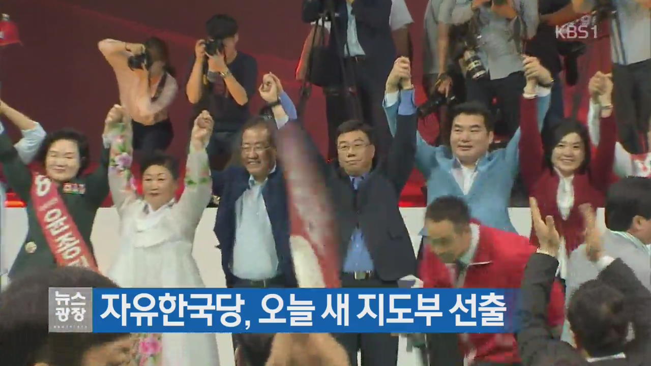 자유한국당, 오늘 새 지도부 선출