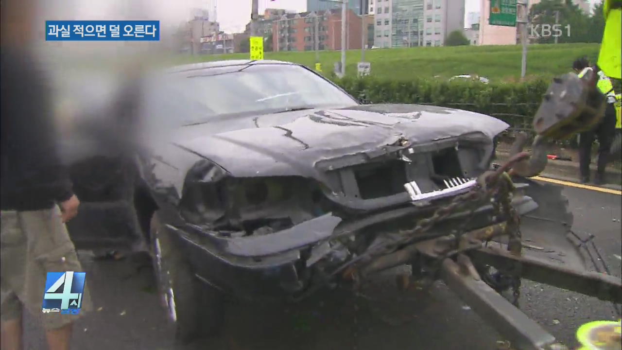 ‘과실 50% 미만’ 車 보험료 덜 오른다