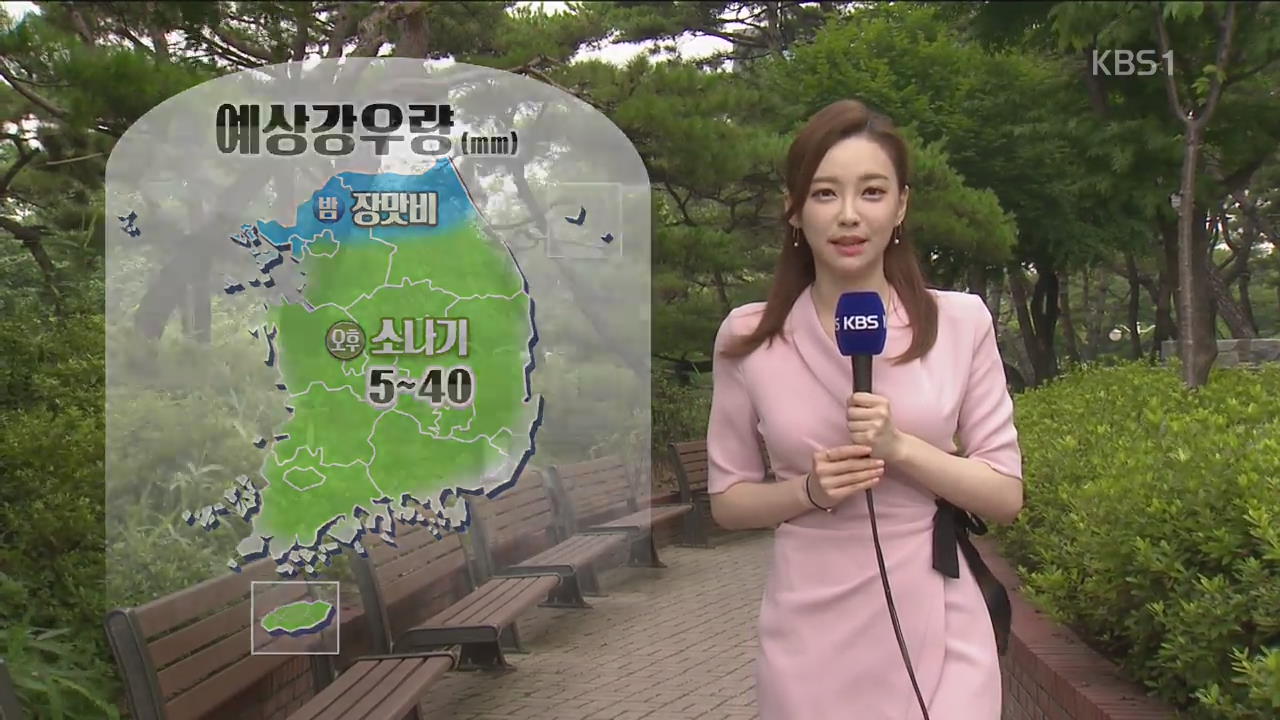 전국 폭염…내륙·제주 오후 소나기