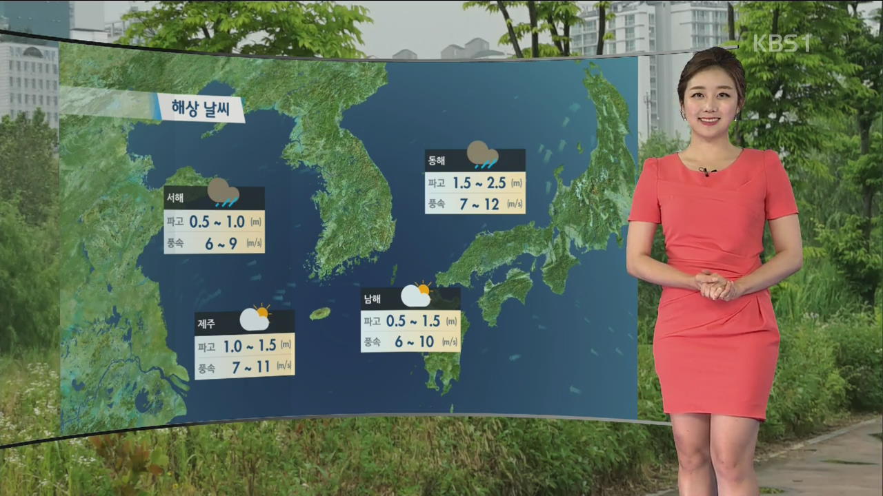 주말 중부 장맛비…내륙 곳곳 소나기