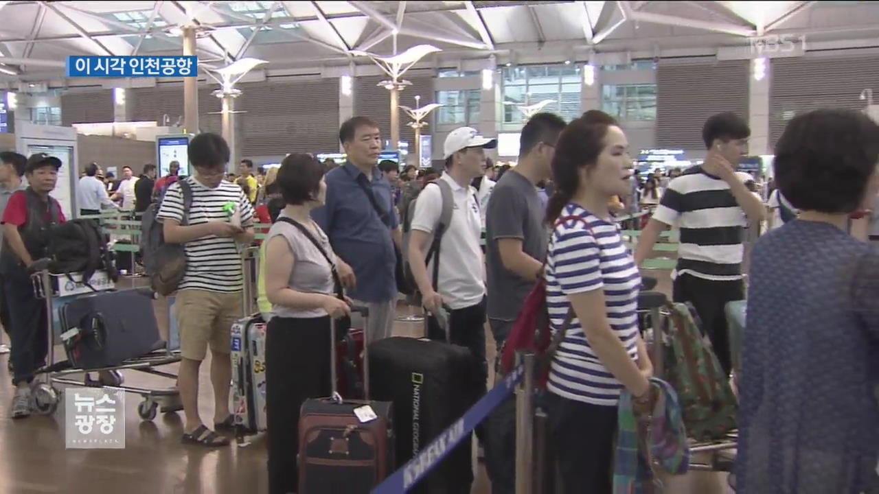 해외로 해외로…“역대 최다 출국”