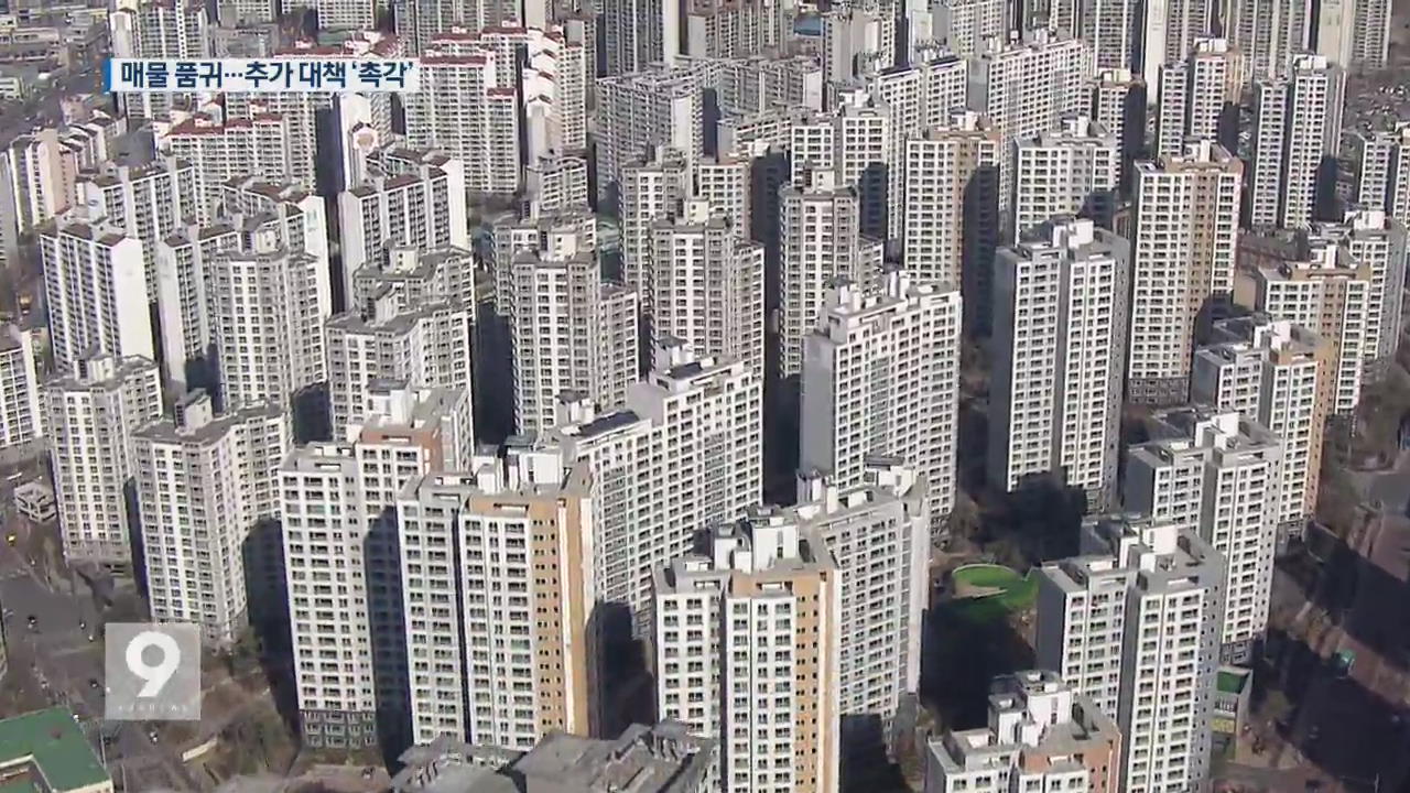 매물 품귀까지 다시 과열…이르면 이번주 부동산 대책