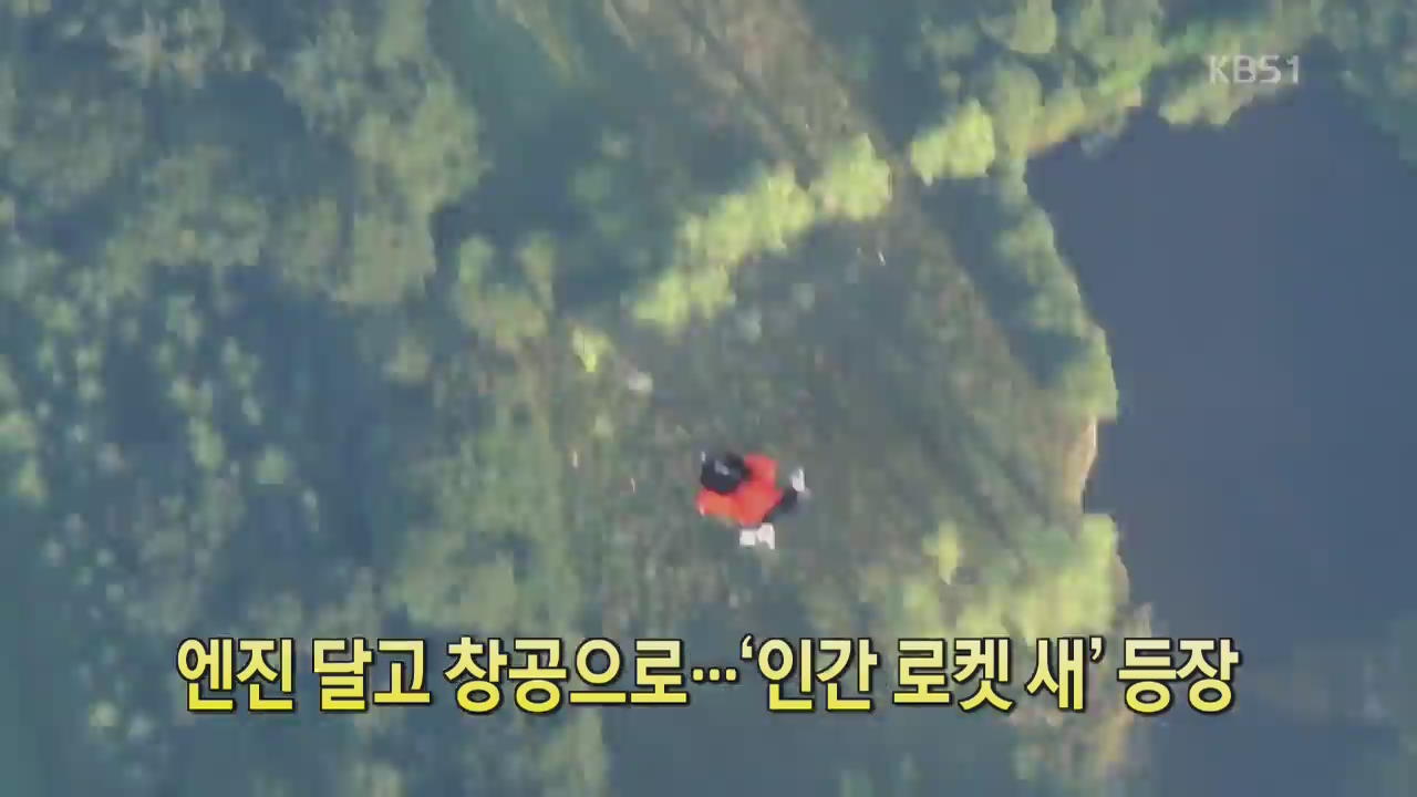 [디지털 광장] 엔진 달고 창공으로…‘인간 로켓 새’ 등장