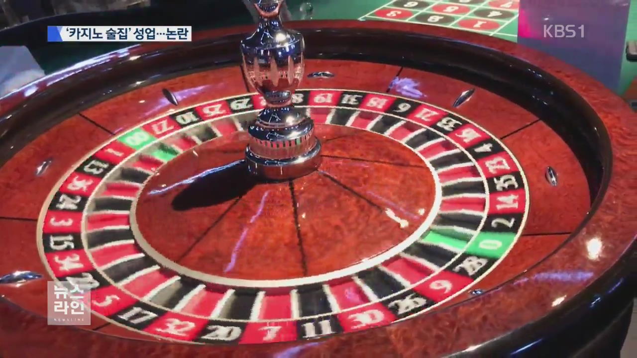 도박과 게임 사이…‘카지노 술집’ 논란