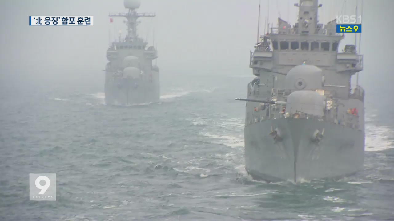 해군, ‘北 도발 응징’ 함포 실사격 훈련