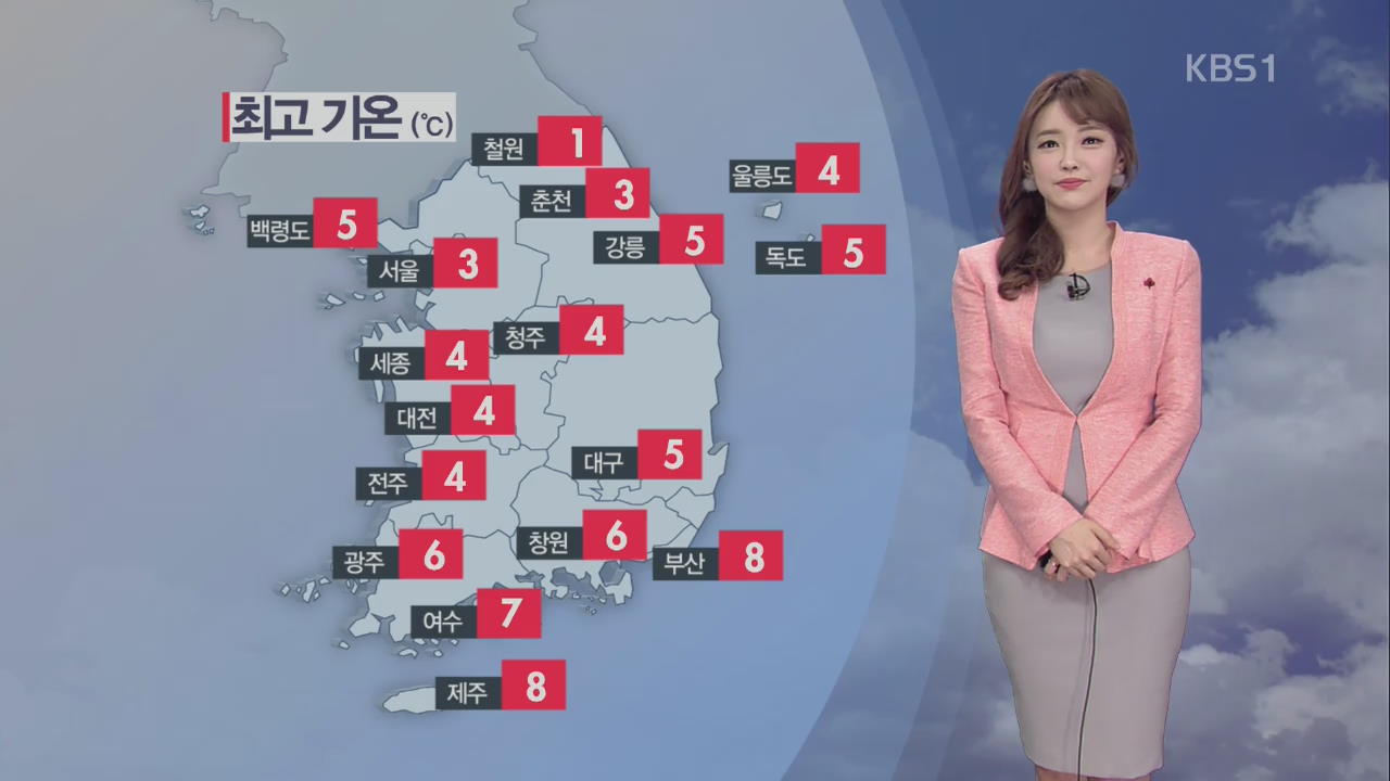 찬 바람 속 강추위 기승…서울·경기 오후 ‘눈발’