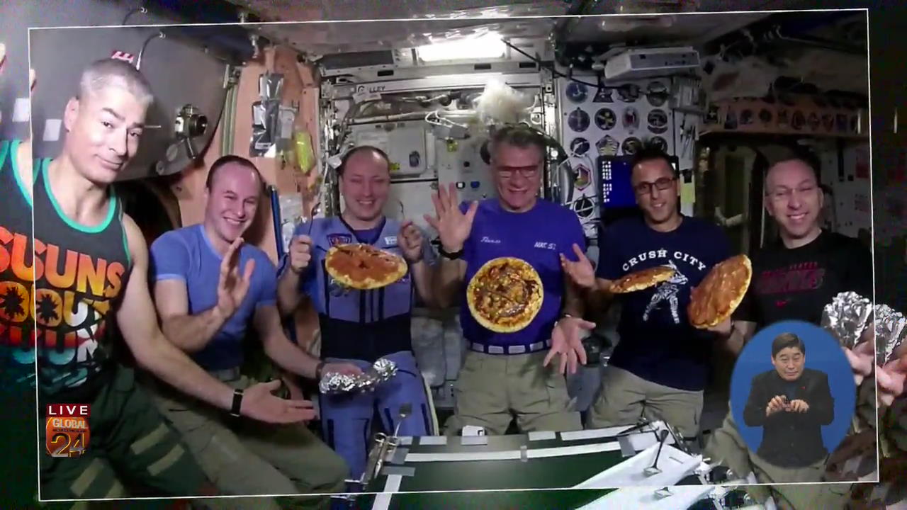 [글로벌24 브리핑] 우주에서 피자 파티! 어떻게 만들까?